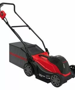 BAUHAUS Powerworks Akku-Rasenmäher P48LM35 48 V, Ohne Akku, Schnittbreite: 35 Cm