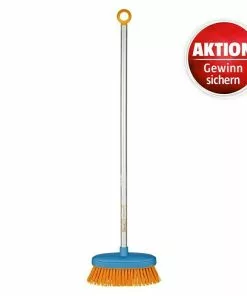 BAUHAUS Fiskars Kinder-Besen My First Arbeitsbreite: 26 Cm, Kurzstiel