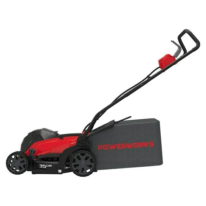 BAUHAUS Powerworks Akku-Rasenmäher P48LM35 48 V, Ohne Akku, Schnittbreite: 35 Cm 3 BAUHAUS Powerworks Akku-Rasenmäher P48LM35 48 V, Ohne Akku, Schnittbreite: 35 Cm – Bild 3