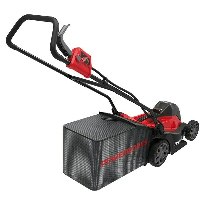 BAUHAUS Powerworks Akku-Rasenmäher P48LM35 48 V, Ohne Akku, Schnittbreite: 35 Cm 5 BAUHAUS Powerworks Akku-Rasenmäher P48LM35 48 V, Ohne Akku, Schnittbreite: 35 Cm – Bild 5