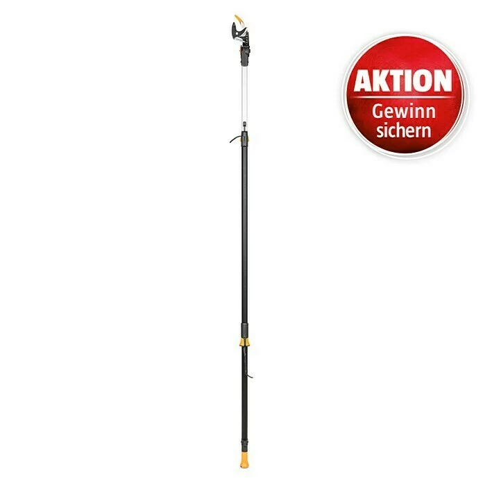 BAUHAUS Fiskars Teleskop-Schneidgiraffe UPX86 230 - 410 Cm, Bypass, Max. Aststärke: 32 Mm 1 BAUHAUS Fiskars Teleskop-Schneidgiraffe UPX86 230 - 410 Cm, Bypass, Max. Aststärke: 32 Mm