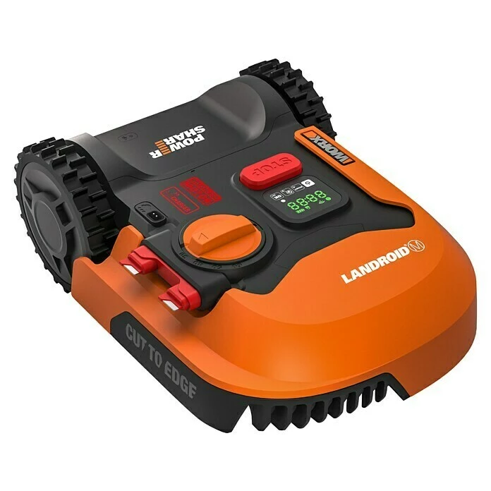 BAUHAUS Worx Landroid Mähroboter M500 20 V, 2 Ah, Max. Flächenempfehlung: 500 M² 1 BAUHAUS Worx Landroid Mähroboter M500 20 V, 2 Ah, Max. Flächenempfehlung: 500 M²