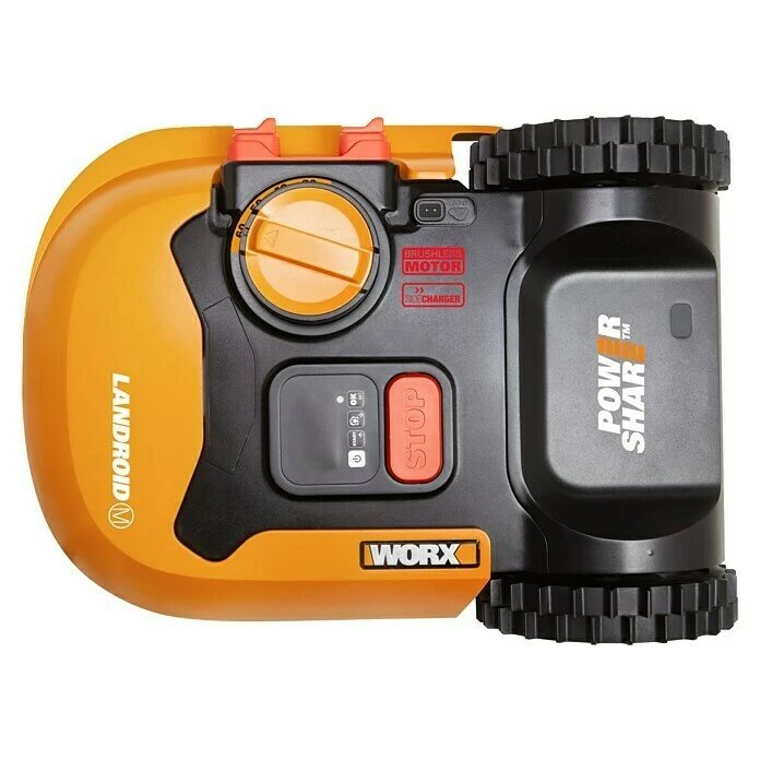 BAUHAUS Worx Landroid Mähroboter M500 20 V, 2 Ah, Max. Flächenempfehlung: 500 M² 2 BAUHAUS Worx Landroid Mähroboter M500 20 V, 2 Ah, Max. Flächenempfehlung: 500 M² – Bild 2