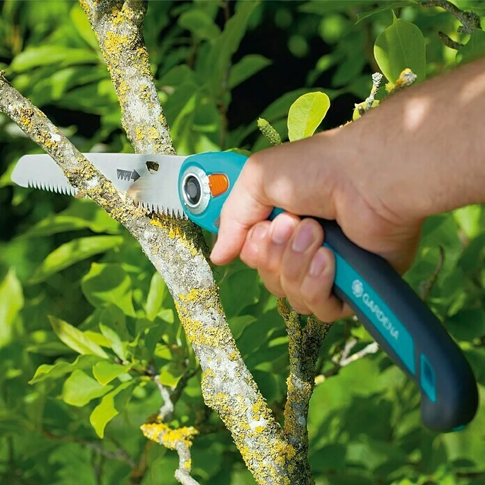 BAUHAUS Gardena Garten-Klappsäge 200 P Länge: 291 Mm, Qualitätsfederstahl, Hartverchromt 3 BAUHAUS Gardena Garten-Klappsäge 200 P Länge: 291 Mm, Qualitätsfederstahl, Hartverchromt – Bild 3