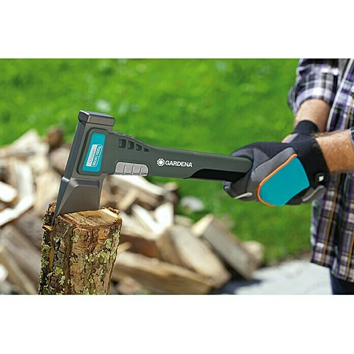 BAUHAUS Gardena Spaltaxt 1600 S Länge: 628 Mm, Kurzstiel 2 BAUHAUS Gardena Spaltaxt 1600 S Länge: 628 Mm, Kurzstiel – Bild 2