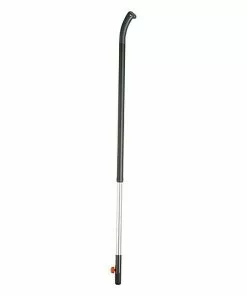 BAUHAUS Gardena Combisystem Aluminiumstiel Ergoline 130 Schwarz/Silber, Material Griff: Kunststoff