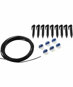 BAUHAUS Gardena Reparatur-Set Begrenzungskabel 5m Begrenzungskabael, 10 X Haken Zur Kabelbefestigung, 6 X Verbinder