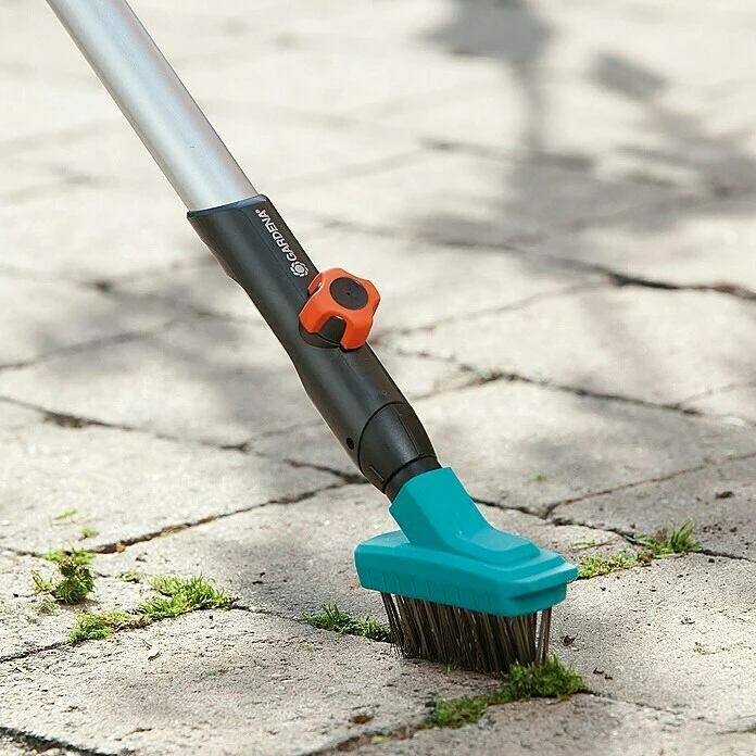 BAUHAUS Gardena Combisystem Fugenbürste Mit Stiel 2 BAUHAUS Gardena Combisystem Fugenbürste Mit Stiel – Bild 2