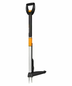 BAUHAUS Fiskars Teleskop-Unkrautstecher SmarFit Länge Stiel: 99 Cm - 119 Cm -Rasenmäher Verkäufe 12 3193