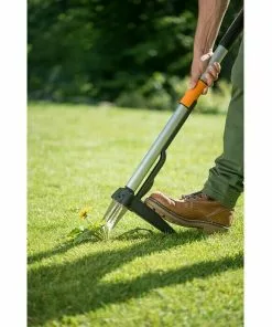 BAUHAUS Fiskars Teleskop-Unkrautstecher SmarFit Länge Stiel: 99 Cm - 119 Cm -Rasenmäher Verkäufe 12 3196