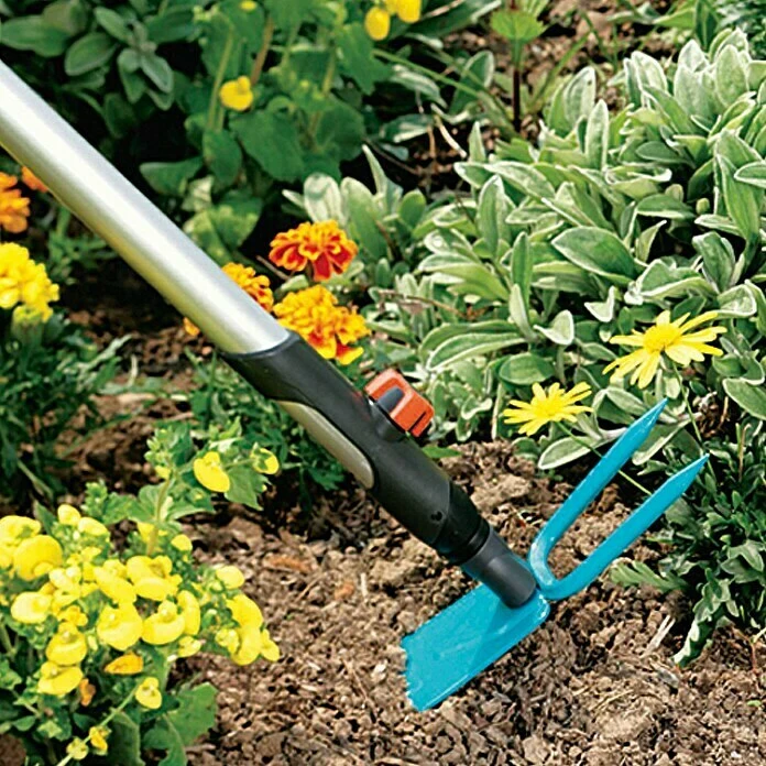 BAUHAUS Gardena Combisystem Gartenhacke Arbeitsbreite: 7,5 Cm, Blattform: Gerade 2 BAUHAUS Gardena Combisystem Gartenhacke Arbeitsbreite: 7,5 Cm, Blattform: Gerade – Bild 2