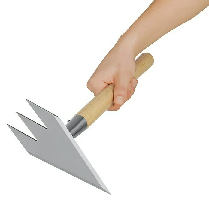 BAUHAUS Ruwi Multiharke 8 In 1 Anzahl Zinken: 3, Mit Kurzstiel 2 BAUHAUS Ruwi Multiharke 8 In 1 Anzahl Zinken: 3, Mit Kurzstiel – Bild 2