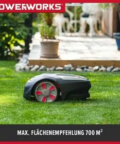 BAUHAUS Powerworks Mähroboter P7 20 V, 2 Ah, Max. Flächenempfehlung: 700 M² 11 BAUHAUS Powerworks Mähroboter P7 20 V, 2 Ah, Max. Flächenempfehlung: 700 M² -Rasenmäher Verkäufe 12 331