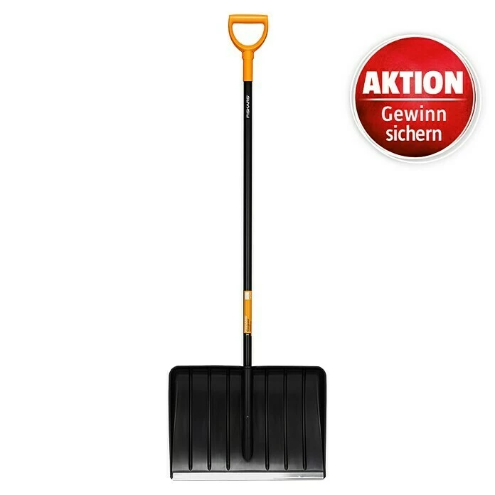 BAUHAUS Fiskars Solid Schneeschieber Breite: 54 Cm, Langstiel 1 BAUHAUS Fiskars Solid Schneeschieber Breite: 54 Cm, Langstiel