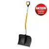 BAUHAUS Fiskars X-series Schneeschieber Breite: 53 Cm, Ergostiel