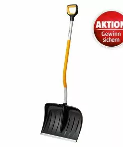 BAUHAUS Fiskars X-series Schneeschieber Breite: 53 Cm, Ergostiel