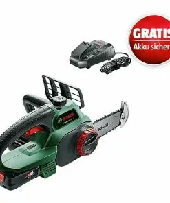 BAUHAUS Bosch 18 V Power For All Akku-Kettensäge UniversalChain 18 18 V, Li-Ionen, 1 Akku, Schwertlänge: 20 Cm