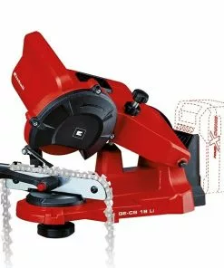 BAUHAUS Einhell Power X-Change Akku-Sägekettenschärfgerät GE-CS 18 Li-Solo 18 V, Ohne Akku, 6.500 U/min