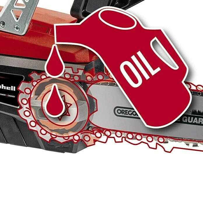 BAUHAUS Einhell Power X-Change Akku-Kettensäge GE-LC 18/25 Li Kit 18 V, Li-Ionen, 3 Ah, 1 Akku, Schwertlänge: 25 Cm 2 BAUHAUS Einhell Power X-Change Akku-Kettensäge GE-LC 18/25 Li Kit 18 V, Li-Ionen, 3 Ah, 1 Akku, Schwertlänge: 25 Cm – Bild 2