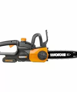BAUHAUS Worx Akku-Kettensäge WG322E.1 20 V, Li-Ionen, 1 Akku, Schwertlänge: 25 Cm