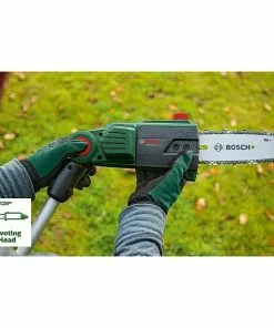 BAUHAUS Bosch 18 V Power For All Akku-Hochentaster UniversalChainPole 18 18 V, Li-Ionen -Rasenmäher Verkäufe 12 3522