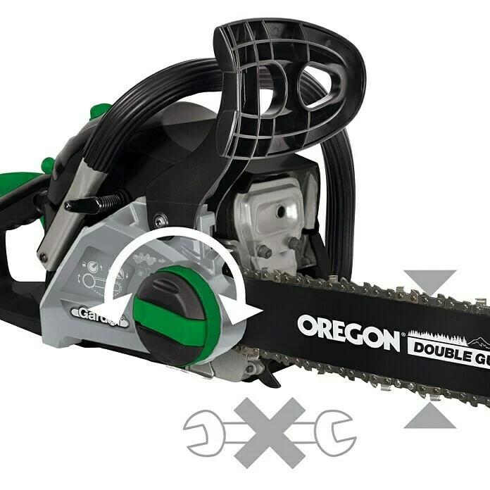 BAUHAUS Gardol Benzin-Kettensäge GMS-E-40EV 1,4 KW, 41 Cm³, Schwertlänge: 40 Cm 2 BAUHAUS Gardol Benzin-Kettensäge GMS-E-40EV 1,4 KW, 41 Cm³, Schwertlänge: 40 Cm – Bild 2