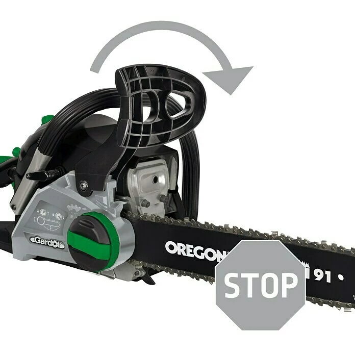 BAUHAUS Gardol Benzin-Kettensäge GMS-E-40EV 1,4 KW, 41 Cm³, Schwertlänge: 40 Cm 3 BAUHAUS Gardol Benzin-Kettensäge GMS-E-40EV 1,4 KW, 41 Cm³, Schwertlänge: 40 Cm – Bild 3