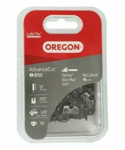 BAUHAUS Oregon Sägekette Q91VG-50E Schnittlänge: 35 Cm, Treibglieder: 50, Nutbreite: 1,3 Mm