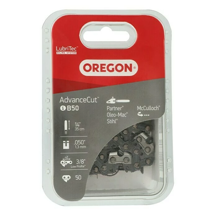 BAUHAUS Oregon Sägekette Q91VG-50E Schnittlänge: 35 Cm, Treibglieder: 50, Nutbreite: 1,3 Mm 1 BAUHAUS Oregon Sägekette Q91VG-50E Schnittlänge: 35 Cm, Treibglieder: 50, Nutbreite: 1,3 Mm