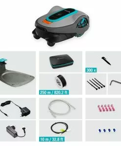 BAUHAUS Gardena Mähroboter Smart SILENO Life Set 1500 18 V, 2 Ah, Max. Flächenempfehlung: 1.500 M² -Rasenmäher Verkäufe 12 355