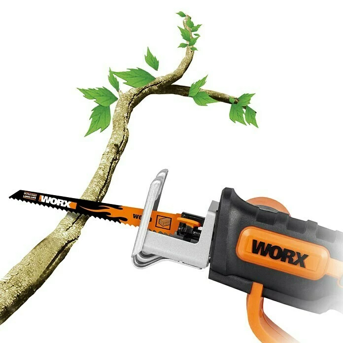 BAUHAUS Worx Akku-Astsäge WG894E.9 20 V, Ohne Akku 2 BAUHAUS Worx Akku-Astsäge WG894E.9 20 V, Ohne Akku – Bild 2