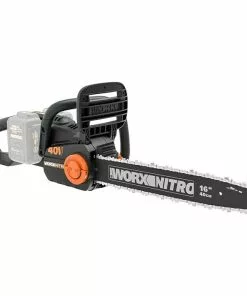 BAUHAUS Worx PowerShare Akku-Kettensäge WG385E 20 V, Li-Ionen, Ohne Akku, Schnittlänge: 40 Cm