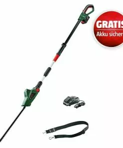 BAUHAUS Bosch 18 V Power For All Akku-Heckenschere UniversalHedgePole 18 18 V, Li-Ionen