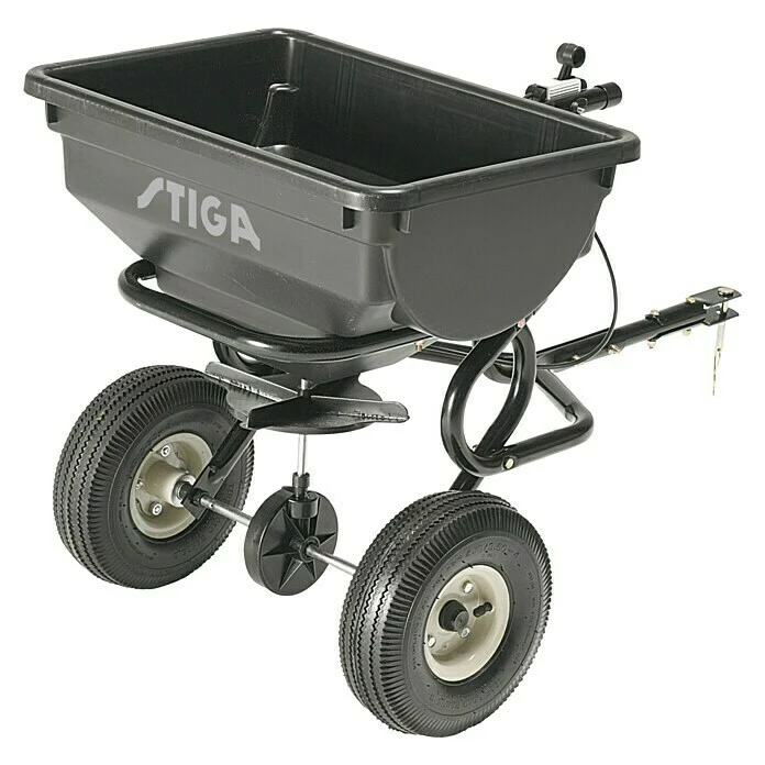 BAUHAUS Stiga Streuwagenanhänger Passend Für: Alpina Rasentraktoren Mit Zugöse 1 BAUHAUS Stiga Streuwagenanhänger Passend Für: Alpina Rasentraktoren Mit Zugöse