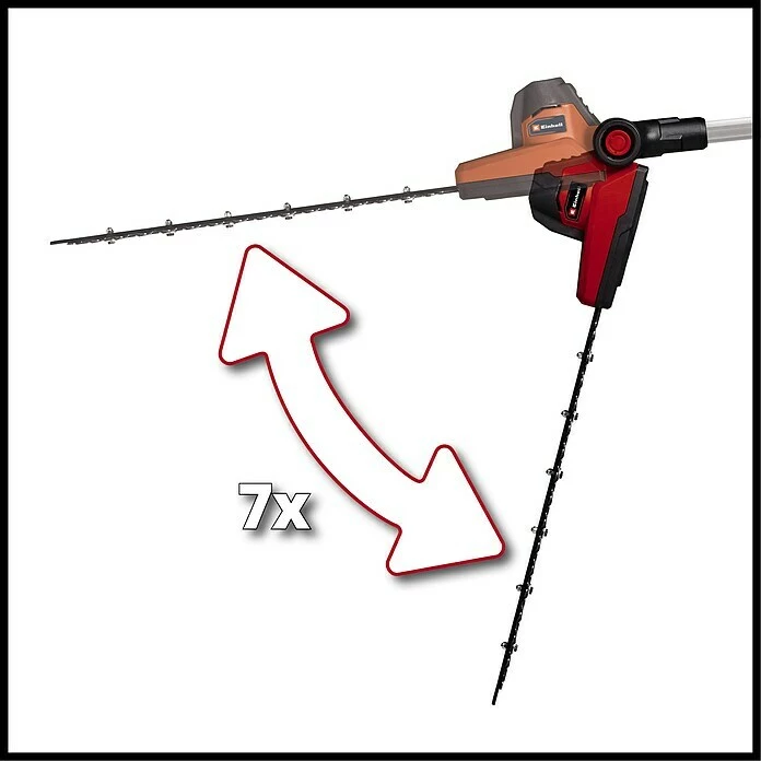 BAUHAUS Einhell Power X-Change Akku-Heckenschere GC-HH 18/45 LI T-SO 18 V, Li-Ionen, Schnittlänge: 41 Cm 4 BAUHAUS Einhell Power X-Change Akku-Heckenschere GC-HH 18/45 LI T-SO 18 V, Li-Ionen, Schnittlänge: 41 Cm – Bild 4
