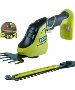 BAUHAUS Ryobi ONE+ Akku-Gras- & Strauchschere OGS1822 18 V, Li-Ionen, Ohne Akku, Messerbreite: 12 Cm