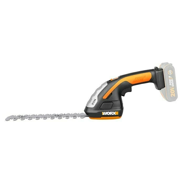 BAUHAUS Worx Akku-Gras- & Strauchschere WG801E.9 20 V, Ohne Akku 2 BAUHAUS Worx Akku-Gras- & Strauchschere WG801E.9 20 V, Ohne Akku – Bild 2