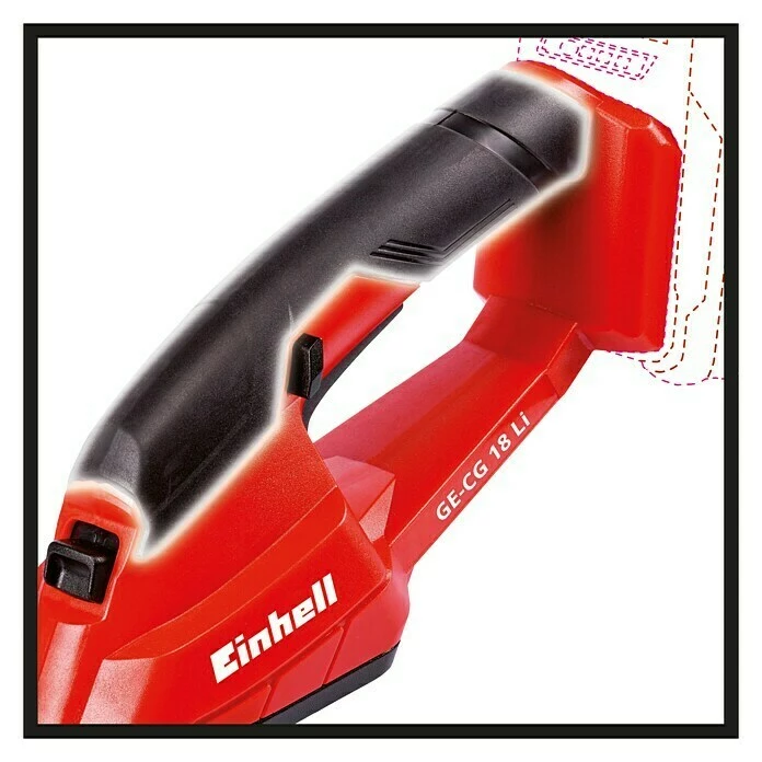 BAUHAUS Einhell Power X-Change Akku-Gras- & Strauchschere GE-CG 18 Li-Solo 18 V, Li-Ionen, Ohne Akku, 100 Mm 2 BAUHAUS Einhell Power X-Change Akku-Gras- & Strauchschere GE-CG 18 Li-Solo 18 V, Li-Ionen, Ohne Akku, 100 Mm – Bild 2