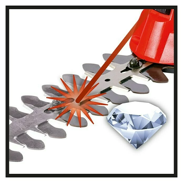 BAUHAUS Einhell Power X-Change Akku-Gras- & Strauchschere GE-CG 18 Li-Solo 18 V, Li-Ionen, Ohne Akku, 100 Mm 3 BAUHAUS Einhell Power X-Change Akku-Gras- & Strauchschere GE-CG 18 Li-Solo 18 V, Li-Ionen, Ohne Akku, 100 Mm – Bild 3