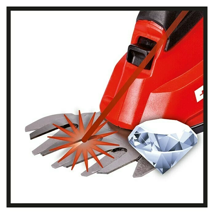 BAUHAUS Einhell Power X-Change Akku-Gras- & Strauchschere GE-CG 18 Li-Solo 18 V, Li-Ionen, Ohne Akku, 100 Mm 4 BAUHAUS Einhell Power X-Change Akku-Gras- & Strauchschere GE-CG 18 Li-Solo 18 V, Li-Ionen, Ohne Akku, 100 Mm – Bild 4