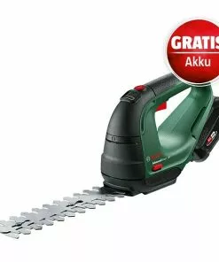 BAUHAUS Bosch 18 V Power For All Akku-Gras- & Strauchschere AdvancedShear 18V-10 18 V, Li-Ionen, 1 Akku, Messerbreite: 10 Cm