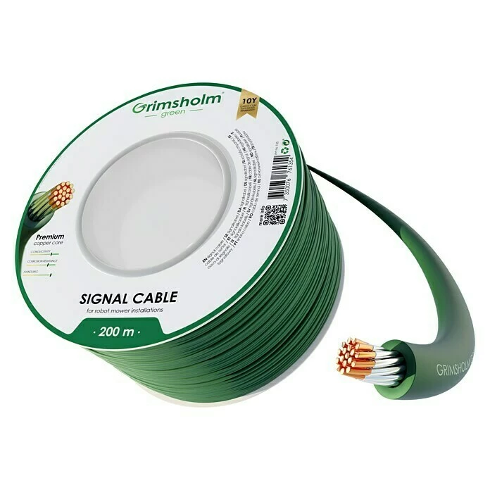 BAUHAUS Grimsholm Green Begrenzungsdraht Premium 200 M, Passend Für: Alle Mähroboter 1 BAUHAUS Grimsholm Green Begrenzungsdraht Premium 200 M, Passend Für: Alle Mähroboter