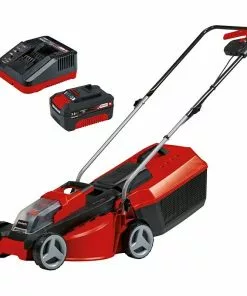 BAUHAUS Einhell Power X-Change Akku-Rasenmäher GE-CM 18/30 Li 18 V, Li-Ionen, 3 Ah, 1 Akku, Schnittbreite: 30 Cm