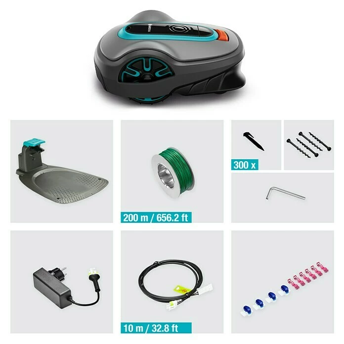 BAUHAUS Gardena Mähroboter Sileno Life 750 2,1 Ah, Max. Flächenempfehlung: 750 M² 2 BAUHAUS Gardena Mähroboter Sileno Life 750 2,1 Ah, Max. Flächenempfehlung: 750 M² – Bild 2