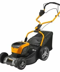 BAUHAUS Stiga Akku-Rasenmäher Collector 548e S 2 Akkus, 4 Ah, Schnittbreite: 46 Cm