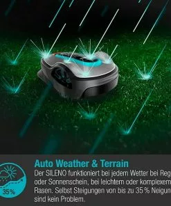 BAUHAUS Gardena Mähroboter Smart SILENO Life Set 750 18 V, 2 Ah, Max. Flächenempfehlung: 750 M² 9 BAUHAUS Gardena Mähroboter Smart SILENO Life Set 750 18 V, 2 Ah, Max. Flächenempfehlung: 750 M² -Rasenmäher Verkäufe 12 525