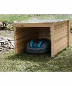 BAUHAUS Promadino Mähroboter-Garage 101 X 76 X 58 Cm, Natur