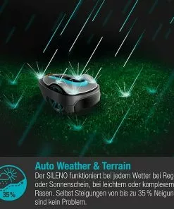 BAUHAUS Gardena Mähroboter SILENO City 600 18 V, 2 Ah, Max. Flächenempfehlung: 600 M² 8 BAUHAUS Gardena Mähroboter SILENO City 600 18 V, 2 Ah, Max. Flächenempfehlung: 600 M² -Rasenmäher Verkäufe 12 613
