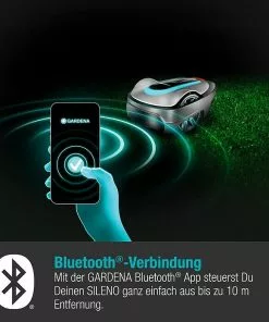 BAUHAUS Gardena Mähroboter SILENO City 600 18 V, 2 Ah, Max. Flächenempfehlung: 600 M² 9 BAUHAUS Gardena Mähroboter SILENO City 600 18 V, 2 Ah, Max. Flächenempfehlung: 600 M² -Rasenmäher Verkäufe 12 614
