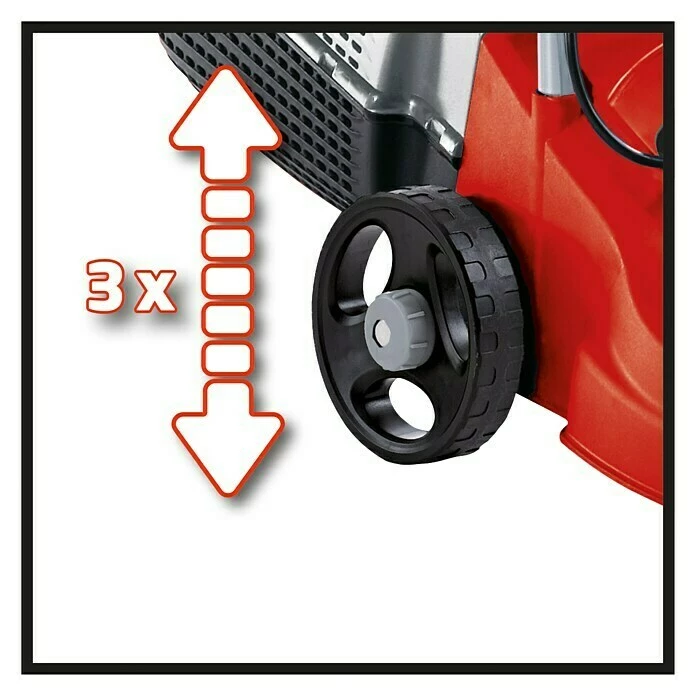 BAUHAUS Einhell Elektro-Rasenmäher GC-EM 1030/1 1.000 W, Schnittbreite: 30 Cm 4 BAUHAUS Einhell Elektro-Rasenmäher GC-EM 1030/1 1.000 W, Schnittbreite: 30 Cm – Bild 4